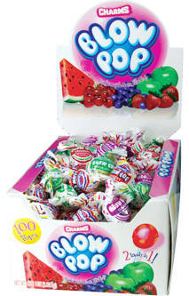 Charms Blow Pop Assorted 100ct