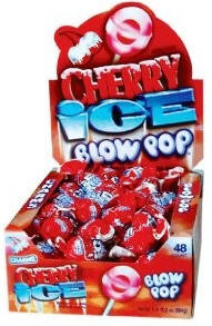 Charms Cherry Ice Blow Pops 48ct