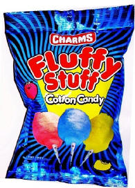 Charms Cotton Candy 2.5oz bags - Fluffy Stuff Cotton Candy