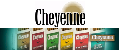 Cheyenne Filtered Cigars 10/20's - 200 cigars