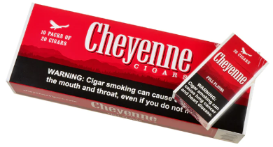 Cheyenne Full Flavor Filtered Cigar carton 200 cigars