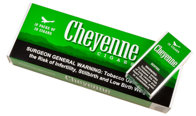 Cheyenne Menthol Filtered Cigars 10/20's