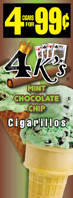 4 Kings Mint Chocolate Chip Cigarillos 4 for 99 / 60ct