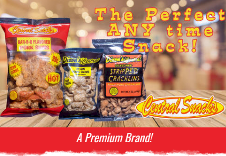 Central Snacks Pork Skins Rinds