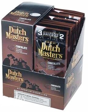 Dutch Masters Chocolate Cigarillos 60ct