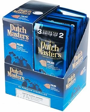 Dutch Masters Palma Cigarillo Cigars 60ct