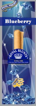Royal Blunts EZ Roll Blueberry Cigar Wraps 25ct