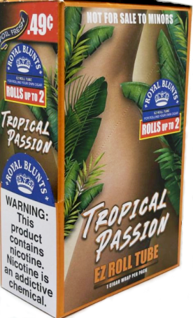 Royal Blunt EZ Roll Tropical Passion 25ct box