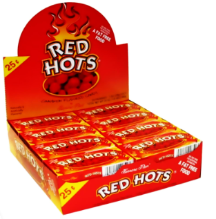Ferrara Pan Red Hots Candy 24ct boxes