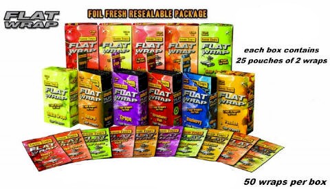 Good Times Fruit Punch Flat Wraps 25/2's 50ct
