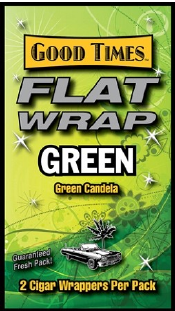 Good Times Cherry Flat Wraps 2/25's 50ct