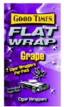 Good Times Grape Flat Wraps 25/2's 50ct