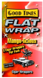 Good Times Mango Flat Wraps 2/25's 50ct