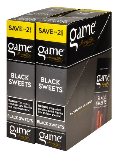 Game Black Cigarillo 2 for 99 Cigars