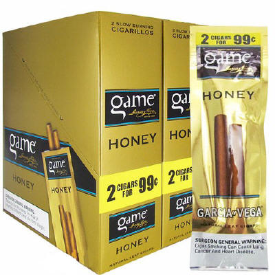 Game Honey 2 for 99 Cigars Cigarillo 60ct