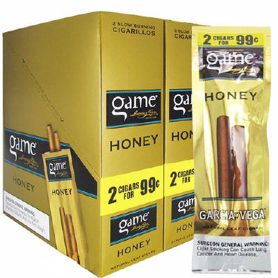 Game Honey 2 for 99 Cigars Cigarillo 60ct
