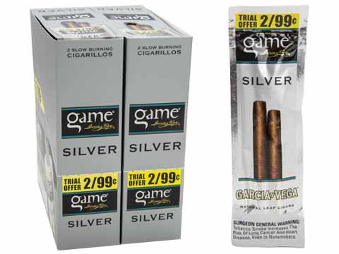 Game Silver Cigarillo 2 for 99 Cigars