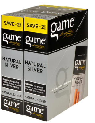 Game Silver Cigarillo 2 for 99 Cigars