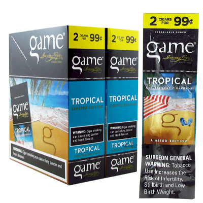 Game Tropical Cigarillo 2 for 99 Cigars