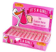 "It's a Girl" Bubble Gum Cigars 36ct