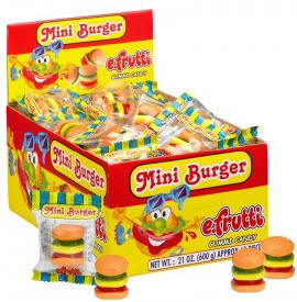 Gummi Hamburger 60ct