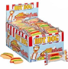 Gummi Hot Dog 60ct