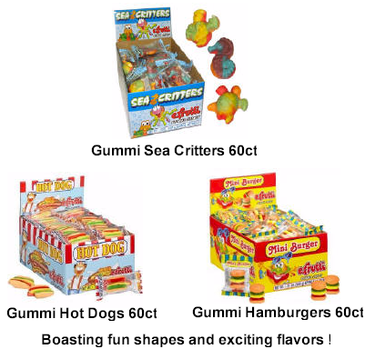 Gummi Candy 60ct by eFrutti