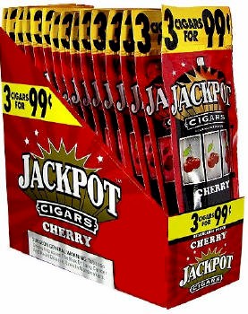 Jackpot Cherry Cigars 15/3's Cigarillo's