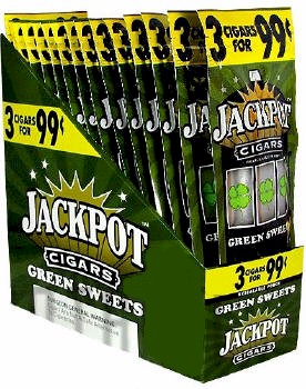Jackpot Green Sweet Cigars 15/3's Cigarillo's