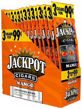 Jackpot Mango Cigars 15/3's Cigarillo's