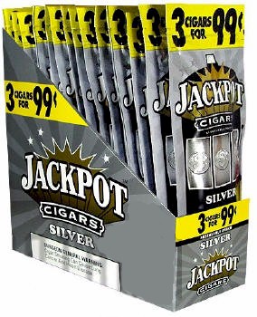 Jackpot Silver Cigars 15/3's Cigarillo's