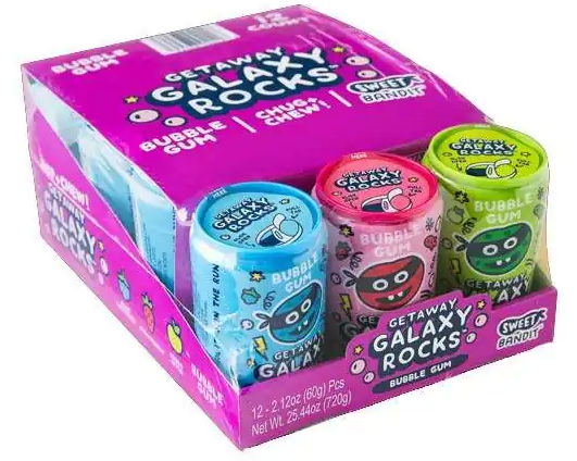 Kidsmania Galaxy Rocks Display 12ct