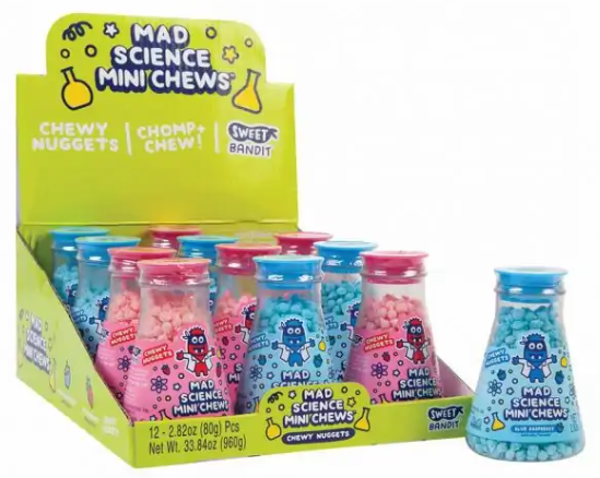 Kidsmania Mad Science Chews Display 12ct