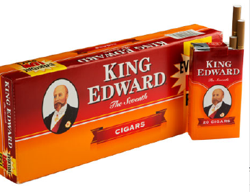 King Edward Original Little Filtered Cigars 10/5's - 200 Cigars