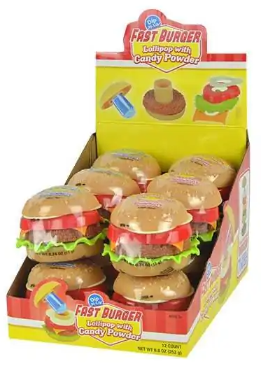 Koko's Fast Burger Dip-N-Lik Display 12ct