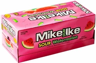 Mike and Ike Sour Watermelon 24ct