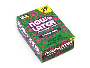 Now and Later Watermelon Candy 24ct