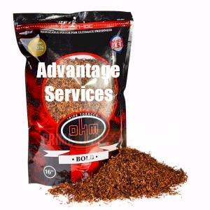 OHM Bold Pipe Tobacco 16oz bags 6oz Bags