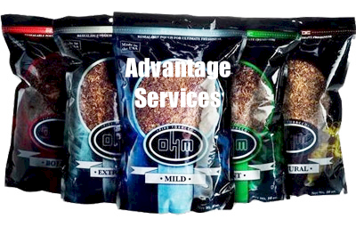 OHM Bold Pipe Tobacco 16oz bags 6oz Bags