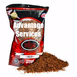 OHM Turkish Red Pipe Tobacco 16oz bags 6oz Bags