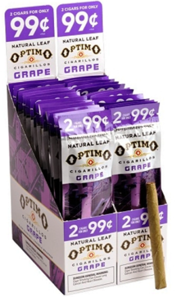 Optimo Grape Cigarillos 60ct