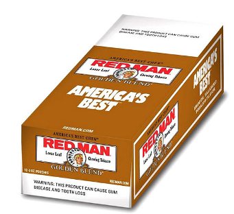 Red Man Golden Blend Chewing Tobacco 12ct