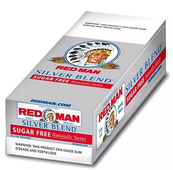 Red Man Silver Chewing Tobacco 12ct