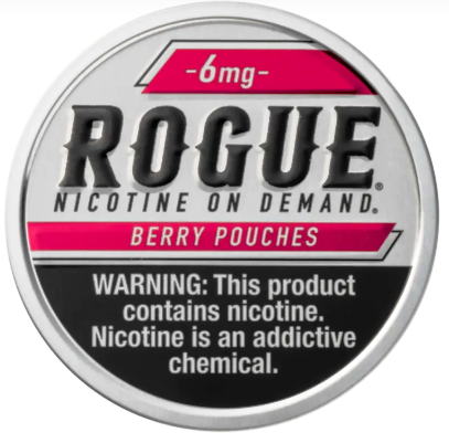 Rogue Berry Nicotine Pouches 5 can