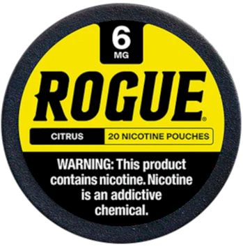 Rogue Citrus Nicotine Pouches 5 can