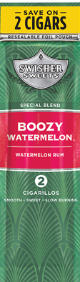 Swisher Sweets Boozy Watermelon Cigarillo 2 for 99 Cigars