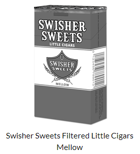 Swisher Sweets Mild (Mellow) little Cigar Carton 10/20's