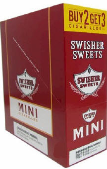 Swisher Sweets Mini Sweet 15/3's - 45 cigars