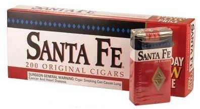 Santa Fe Full Flavor Little Cigars 10/20's - 200 cigars