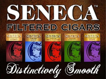 Seneca Grape Filtered Cigars 10/20's - Seneca Cherry Little Filtered Cigars 200ct